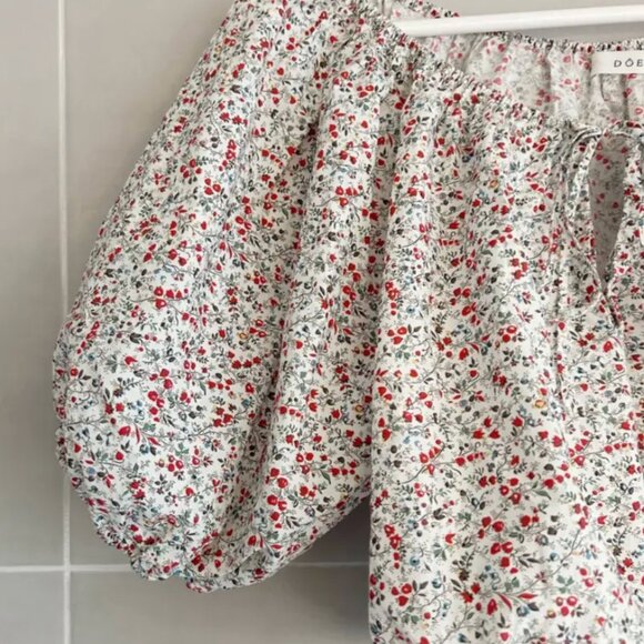 Doen Floral Off-Shoulder Blouse 2XL/XXL - Picture 5 of 10